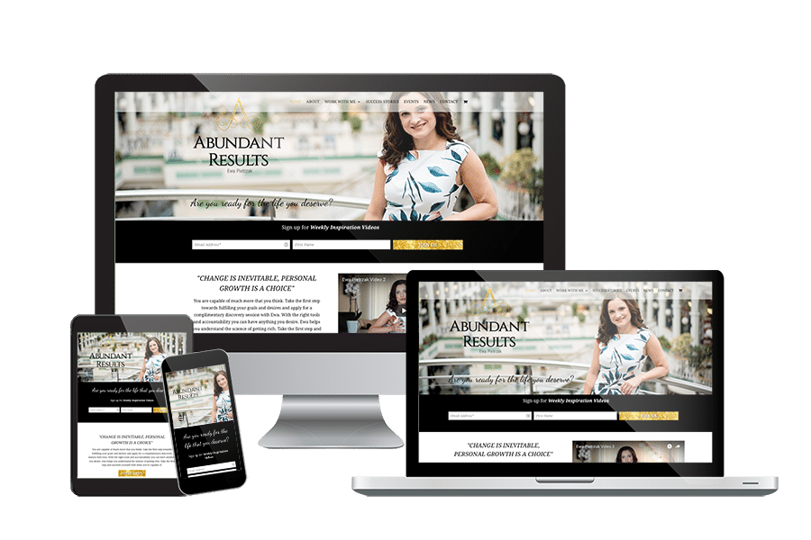 Abundant Results Website & Branding Design